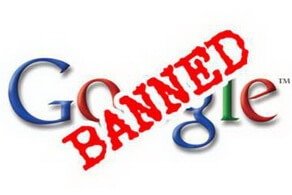 Поводы для санкций от Google - 2012